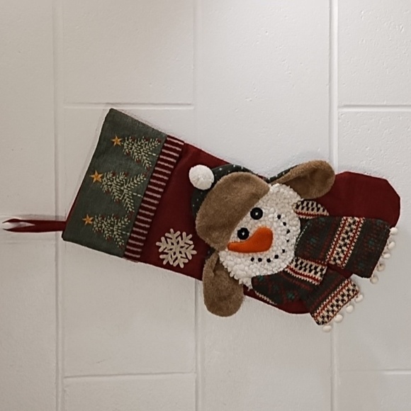 Snowman Christmas Stocking - Picture 10 of 13